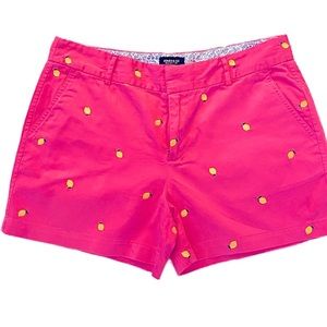 Jones New York Lemon Embroidered Chino